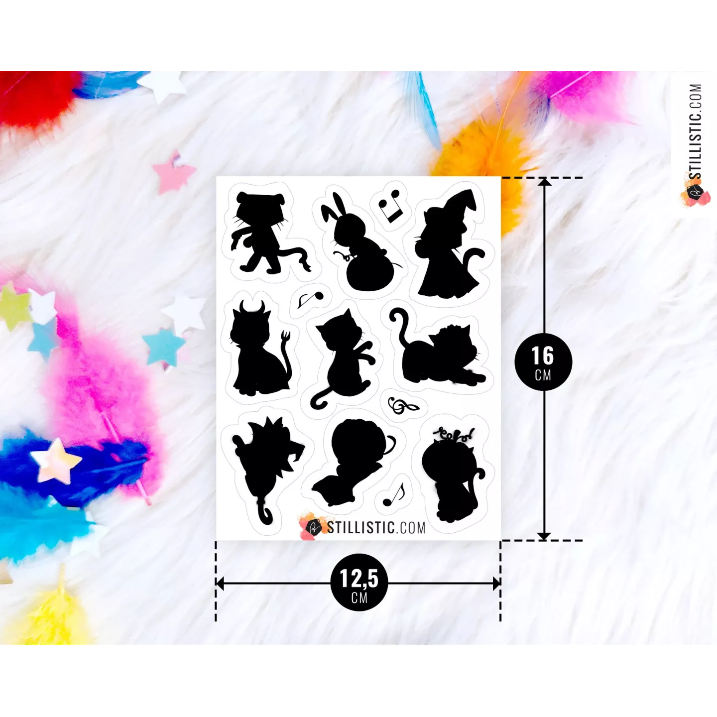 Stickers coloriables Halloween