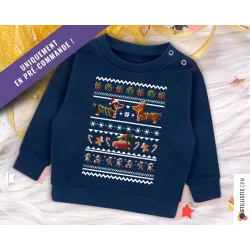 Sweat-shirt de Noël Animaux Enfant