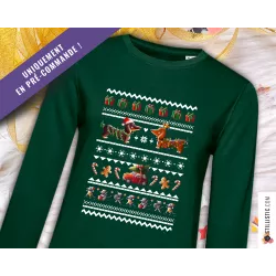 Sweat-shirt de Noël Animaux Adulte