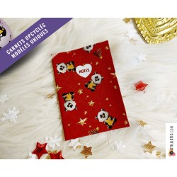 Carnet de note tissu upcyclé