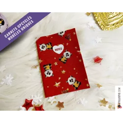 Carnet de note tissu upcyclé