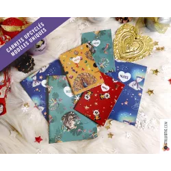Carnet de note tissu upcyclé