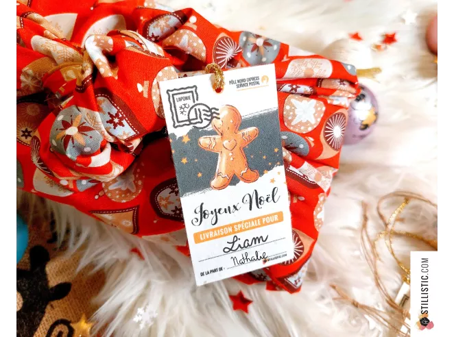 Etiquettes cadeaux Coeurs ex-voto et pains d'épices de Noël à planter (éco-responsable)