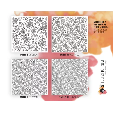 Coupon coloriable Furoshiki Lapin Printemps