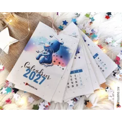 Calendrier à planter 2027 Astrologie éco-responsable papier graine ensemencé