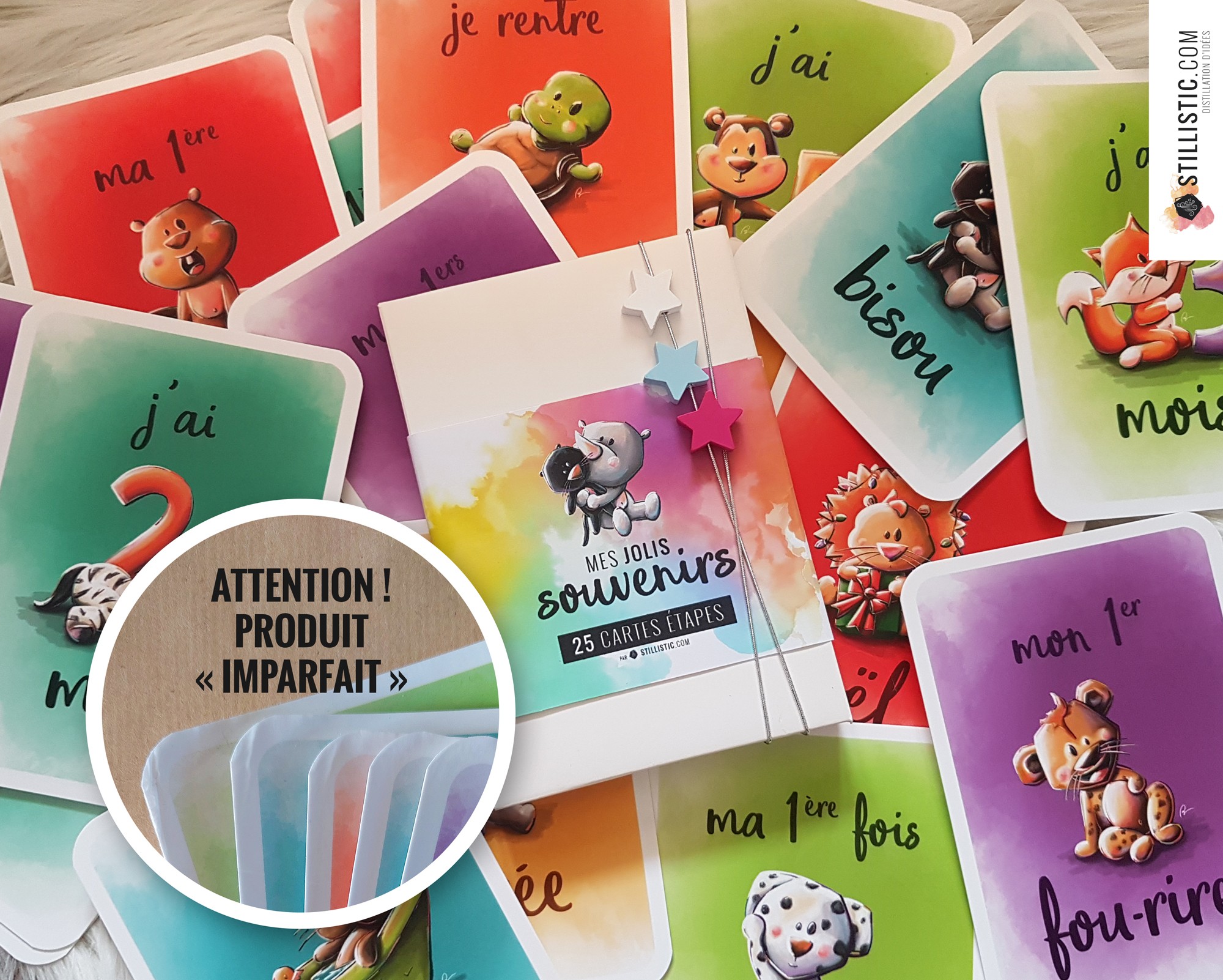 Cartes Mensuelles Pour Bébé De 1 à 12 Mois, Panneaux