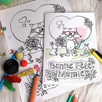 *** CAP OU PAS CAP ? DE FAIRE UN DESSIN POUR MAMIE ***
Et oui, la fête des grands-mères, c'est dans presque 1 semaine !
Vous l'aviez oublié ? Pas de panique !
C'est le weekend et je vous ai trouvé une idée cadeau de dernière minute : la carte de voeux à colorier, que vos enfants pourront personnaliser avec de belles couleurs !
Parfait pour occuper les enfants et leur faire créer un joli cadeau personnel qui plaira sans aucun doute à leurs mamies adorées !
Vous relevez le défi ?
Et vous, vous faites quoi pour la fête des mamies ?
***
Retrouvez sur l'e-shop toutes les cartes à télécharger, colorier et imprimer pour la fête des grands-mères qui aura lieu ce dimanche 1er mars !
***
*** #stillistic #illustration #sketch #drawing #childrenillustration ⠀⠀⠀⠀⠀⠀⠀⠀ #childrensillustration #cute #ungrandmarche #coloriage #fetedesgrandsmeres⠀⠀ #etsyfinds #etsy #inspiration #bonnefetemamie #bonnefêtegrandmere ⠀⠀⠀⠀⠀⠀ #creation #deco #imagination #creatrice #kidsillustration #illustrationforchildren⠀⠀⠀⠀⠀⠀⠀⠀ #whimsical #kidlitart #diycoloriage⠀⠀ #photoshop #madewithwacom