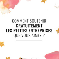 *** PETITE ENTREPRISE ***

Avoir une petite entreprise artisanale, ce n'est pas toujours facile ! Et l'exigence des algorithmes ne nous aide souvent pas à être visibles.
Alors voici quelques petites idées pour nous aider, et ce, gratuitement !
Un petit clic, un petit mot, c'est déjà énorme pour nous <3

#creatricefrancaise #artisanat #microentrepreneuse #mapetiteentreprise #commentnousaider #algorithm