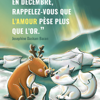 *** L'AMOUR PLUS FORT QUE L'OR ***
Ce soir, j'avais prévu de vous parler d'Amour, de vous parler de sentiments, d'émotions, de bonté d'âme, de bienveillance ...
Encore un texte où je laissais aller ma plume à mon inspiration !
Mais en fait, j'ai comme une impression que la plupart d'entre vous ne lisent pas du tout mes textes lol.
Je ne jette pas du tout la pierre, ne vous inquiétez pas, parce que moi aussi je le fais aussi très souvent ...
Mais j'avais juste envie de faire une petite expérience pour savoir ;)
Alors, voyons voir, j'invite ceux qui ont lu ce texte à me le faire savoir en mettant un commentaire complètement hors sujet qu'on rigole ! Parlez-moi de singe, de libellule, d'abominable homme des neiges ou je ne sais quoi, qu'on se marre un peu, et que je vois si mes textes portent et si je ne devrais pas les raccourcir un peu !
Et sinon, vous savez quoi ?! Je vous aime très fort ! Et tout votre amour, vos petits messages, vos adorables photos et retours après vos commandes, sachez que c'est tellement plus important que l'argent que cela peut me rapporter :) J'ai tellement de gratitude : la confiance que vous me faites en me suivant ou en passant commande, ça vaut tout l'or du monde !
N'hésitez pas à partager, ou republier cette citation si elle vous plait !
***
Illustration "Renne et renard" disponible en cadre, carte postale, coupon tissu sur l'e-shop : https://www.stillistic.com
***
Esprit de Noël | Bienveillance et petits bonheurs | Illustrations feel good | Mood d'hiver | Sens de la vie